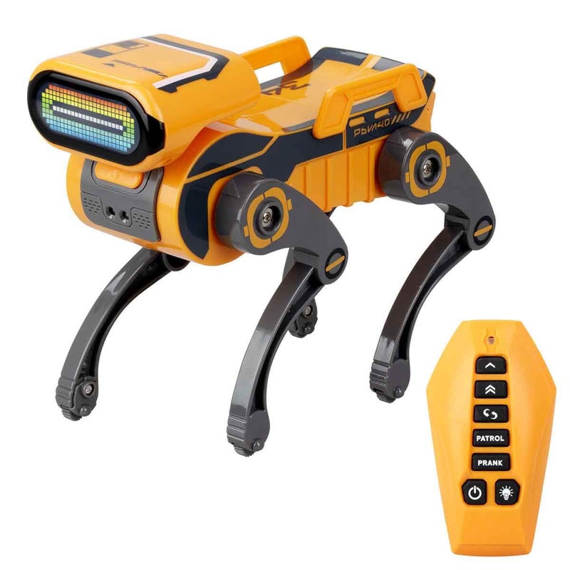 YCOO Robo Express RC Delivery Robot (21 x 9.5 x 16.5 cm, Yellow) - Image 2